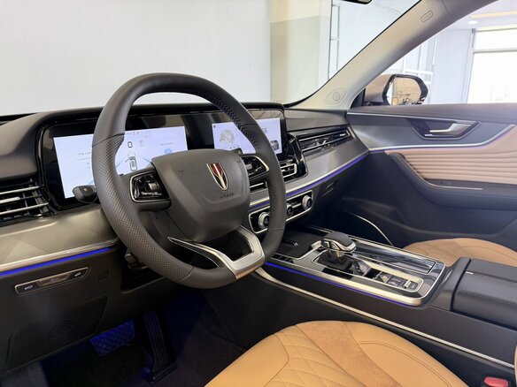 2025 Hongqi HS5 I Рестайлинг, серый - вид 14
