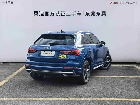 2022 Audi Q3 35 TFSI II (F3), синий, 2300000 рублей - вид 1