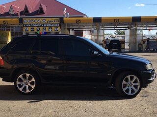 2003 BMW X5 3.0i I (E53), чёрный, 1015000 рублей, вид 2
