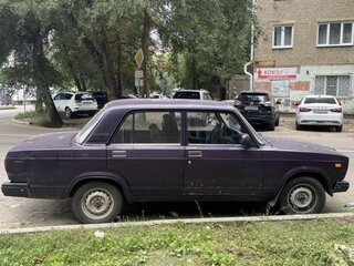 2004 Lada (ВАЗ) 2107, фиолетовый, 100000 рублей, вид 3