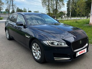 2018 Jaguar XF II, синий, 2200000 рублей, вид 3