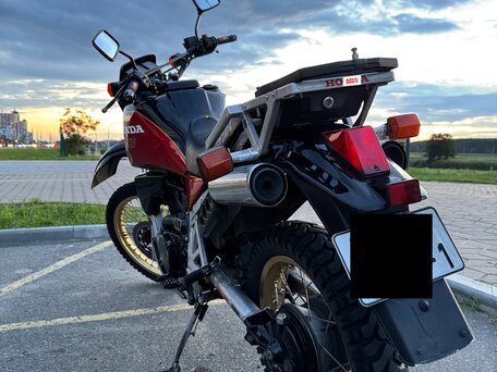 1987 Honda XLV 750, чёрный, 450000 рублей, вид 2