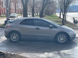 2008 Honda Civic VIII Рестайлинг, серый, 590000 рублей, вид 4