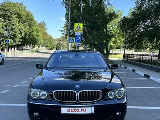 2007 BMW 7 серии 740i IV (E65/E66) Рестайлинг, чёрный, 2700000 рублей, вид 2