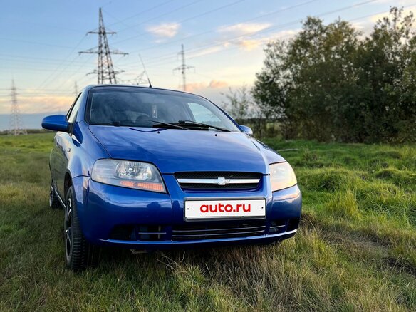 2007 Chevrolet Aveo I, синий, 430000 рублей - вид 25