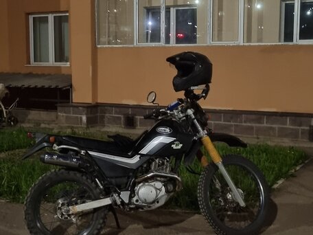 2002 Yamaha XT225 Serow, чёрный, 265000 рублей, вид 5