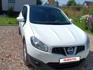2011 Nissan Qashqai I Рестайлинг, белый, 1100000 рублей, вид 1