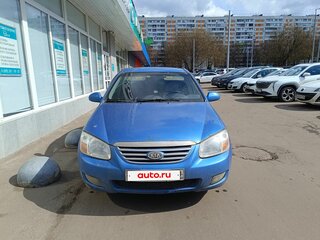 2007 Kia Cerato I Рестайлинг, синий, 350000 рублей, вид 1