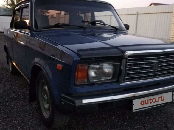 2005 Lada (ВАЗ) 2107, синий - вид 1