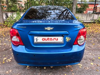 2013 Chevrolet Aveo II, синий, 750000 рублей, вид 4