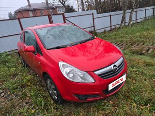 2010 Opel Corsa D Рестайлинг I, красный, 350000 рублей, вид 3