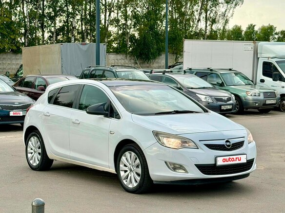 2012 Opel Astra J, белый - вид 3