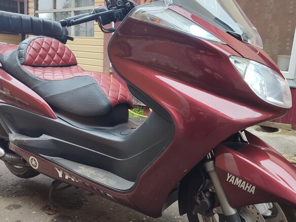 2005 Yamaha Majesty 400, красный, 300000 рублей - вид 1