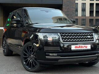 2013 Land Rover Range Rover IV, чёрный, 3450000 рублей, вид 3