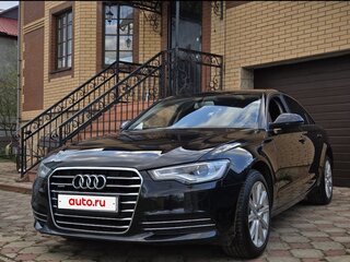 2012 Audi A6 IV (C7), чёрный, 1800000 рублей, вид 1