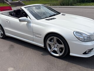 2010 Mercedes-Benz SL-Класс 500 V (R230) Рестайлинг 2, белый, 3100000 рублей, вид 2