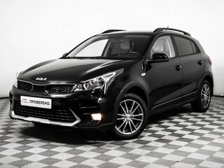 2021 Kia Rio X IV Рестайлинг, чёрный, 1617000 рублей, вид 1