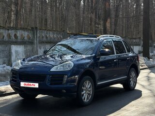 2009 Porsche Cayenne Diesel I Рестайлинг (957), синий, 1500000 рублей, вид 1