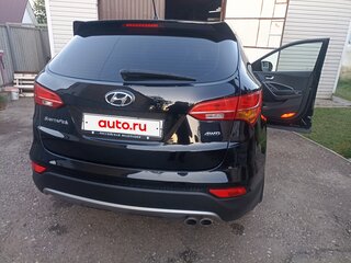 2014 Hyundai Santa Fe III, чёрный, 1550000 рублей, вид 4