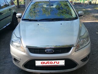 2009 Ford Focus II Рестайлинг, серебристый, 535000 рублей, вид 1