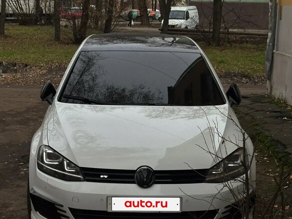 2014 Volkswagen Golf VII, белый - вид 16