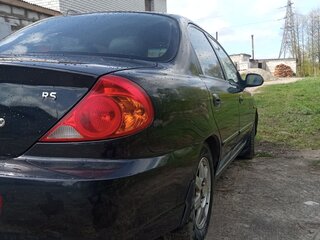 2008 Kia Spectra I Рестайлинг 2, чёрный, 365000 рублей, вид 2