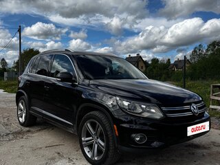 2016 Volkswagen Tiguan AMT I Рестайлинг, чёрный, 1300000 рублей, вид 2