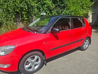 2012 Skoda Fabia II Рестайлинг, красный, 850000 рублей, вид 5