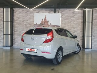 2014 Hyundai Solaris I Рестайлинг, бежевый, 986000 рублей, вид 4
