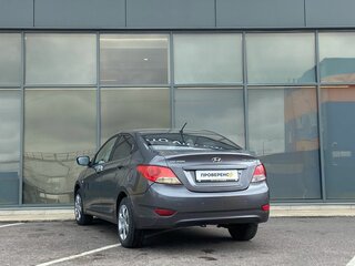 2011 Hyundai Solaris I, чёрный, 593000 рублей, вид 5