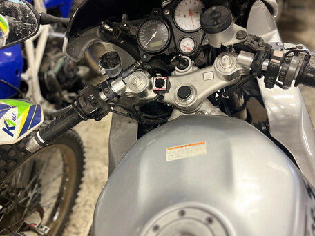 1997 Honda VTR 1000, серебристый, 280000 рублей, вид 4