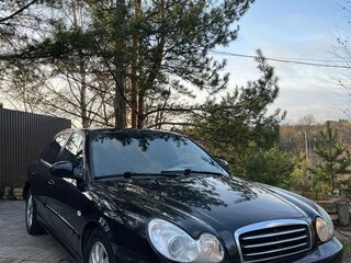 2007 Hyundai Sonata ТагАЗ IV (EF) Рестайлинг, чёрный, 600000 рублей, вид 3