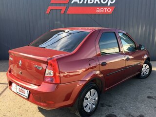 2011 Renault Logan I Рестайлинг, красный, 330000 рублей, вид 5