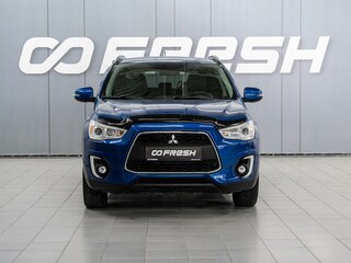 2014 Mitsubishi ASX I Рестайлинг, синий, 1299000 рублей, вид 3
