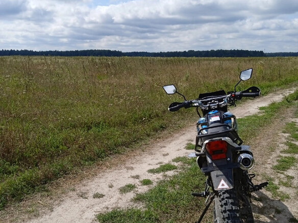 2021 Racer Enduro, синий, 120000 рублей - вид 2