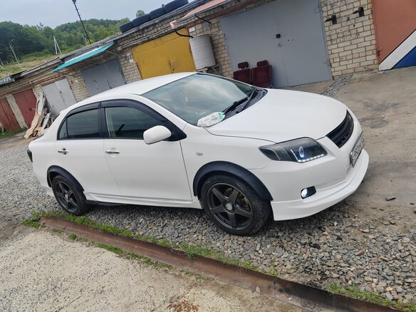 2007 Toyota Corolla Axio X (E140, E150), белый, 570000 рублей - вид 4