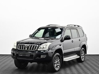 2007 Toyota Land Cruiser Prado 120 Series Рестайлинг, чёрный, 1399000 рублей, вид 3