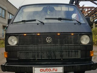 1986 Volkswagen Transporter 4-speed T3, чёрный, 350000 рублей, вид 1