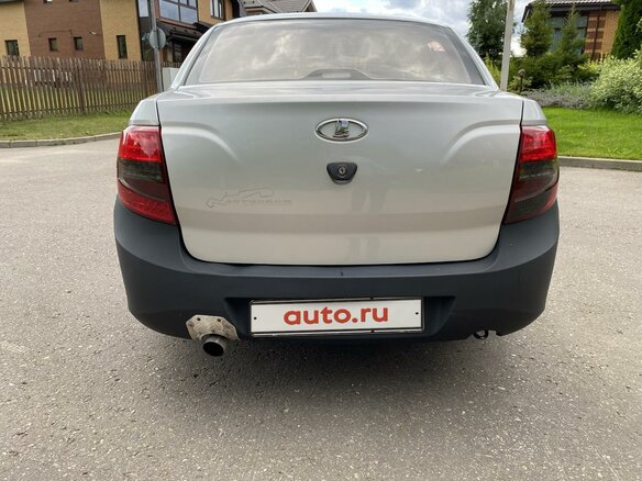 2012 Lada (ВАЗ) Granta I, серебристый, 360000 рублей - вид 11