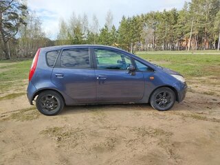 2008 Mitsubishi Colt VI (Z20/Z30), синий, 290000 рублей, вид 2
