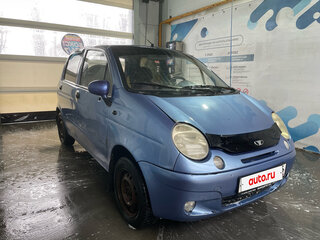 2007 Daewoo Matiz I Рестайлинг, синий, 140000 рублей, вид 1