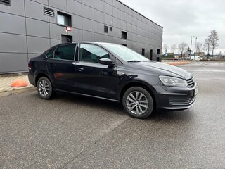 2019 Volkswagen Polo V Рестайлинг, чёрный, 1169000 рублей, вид 3