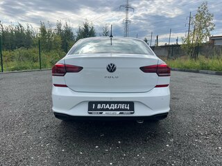 2021 Volkswagen Polo VI, белый, 1613000 рублей, вид 4