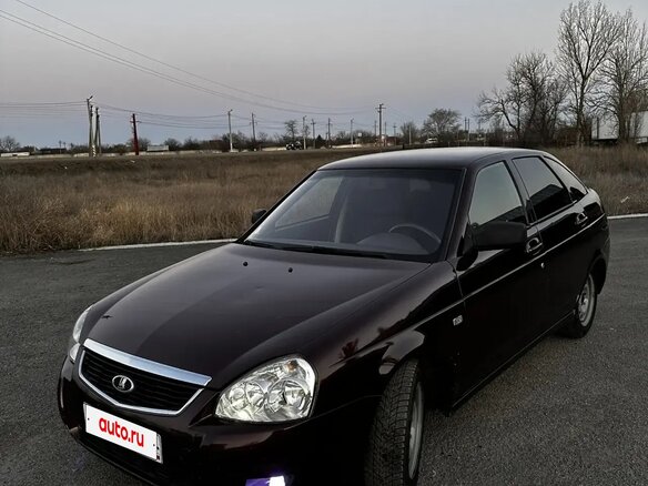 2008 Lada (ВАЗ) Priora I, пурпурный, 350000 рублей - вид 1