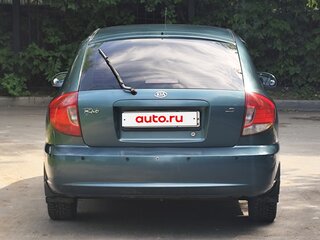 2004 Kia Rio I Рестайлинг, зелёный, 210000 рублей, вид 5