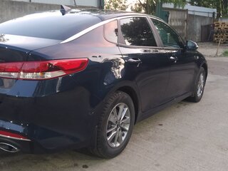 2017 Kia Optima IV, синий, 1350000 рублей, вид 3