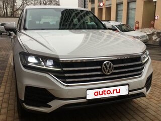 2020 Volkswagen Touareg III, белый, 4330000 рублей, вид 3