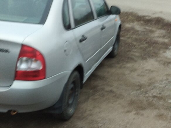 2008 Lada (ВАЗ) Kalina I, серебристый - вид 4