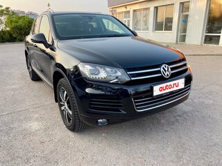 2012 Volkswagen Touareg II, чёрный, 2400000 рублей, вид 1