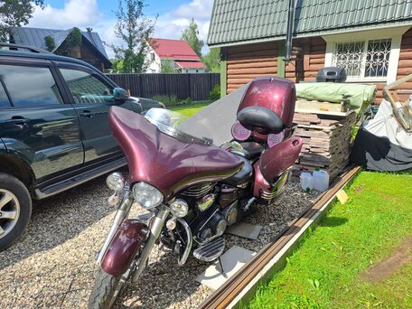 2006 Yamaha XV 1900, коричневый, 930000 рублей, вид 5